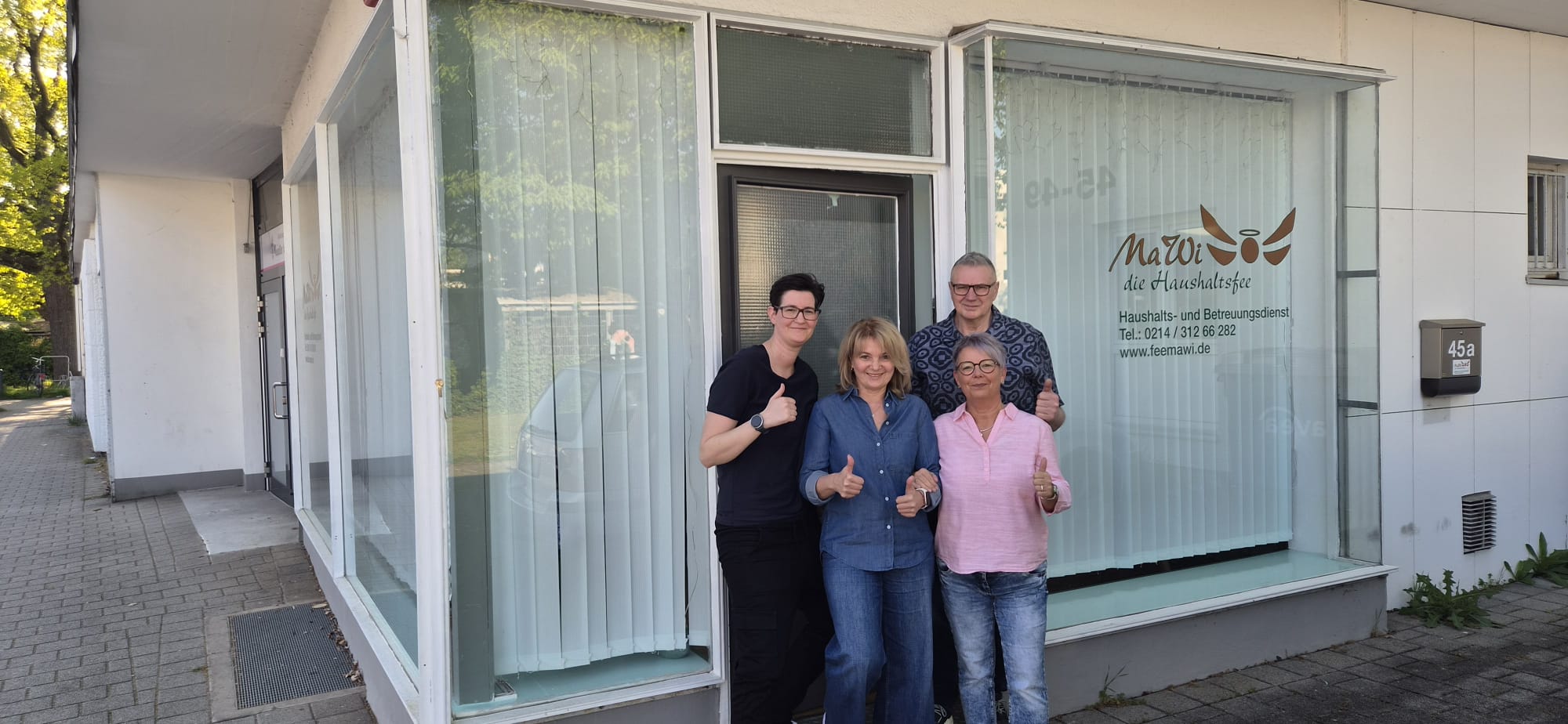 Mitarbeiterinnen und Mitarbeiter des Unternehmens